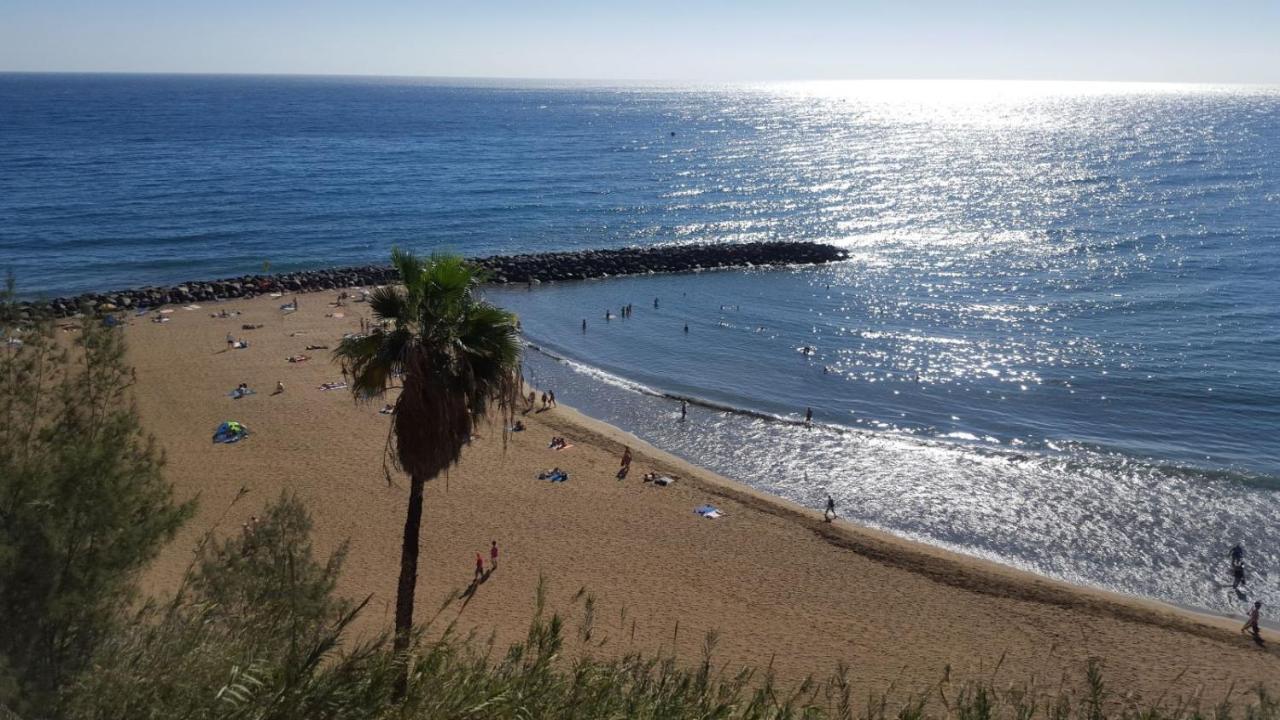 Top-Apartment, 4 Og, Seitlicher Meerblick, Mit 1 Schlafzimmer Im Herzen Von Playa Del Ingles , Gran Canaria Buitenkant foto