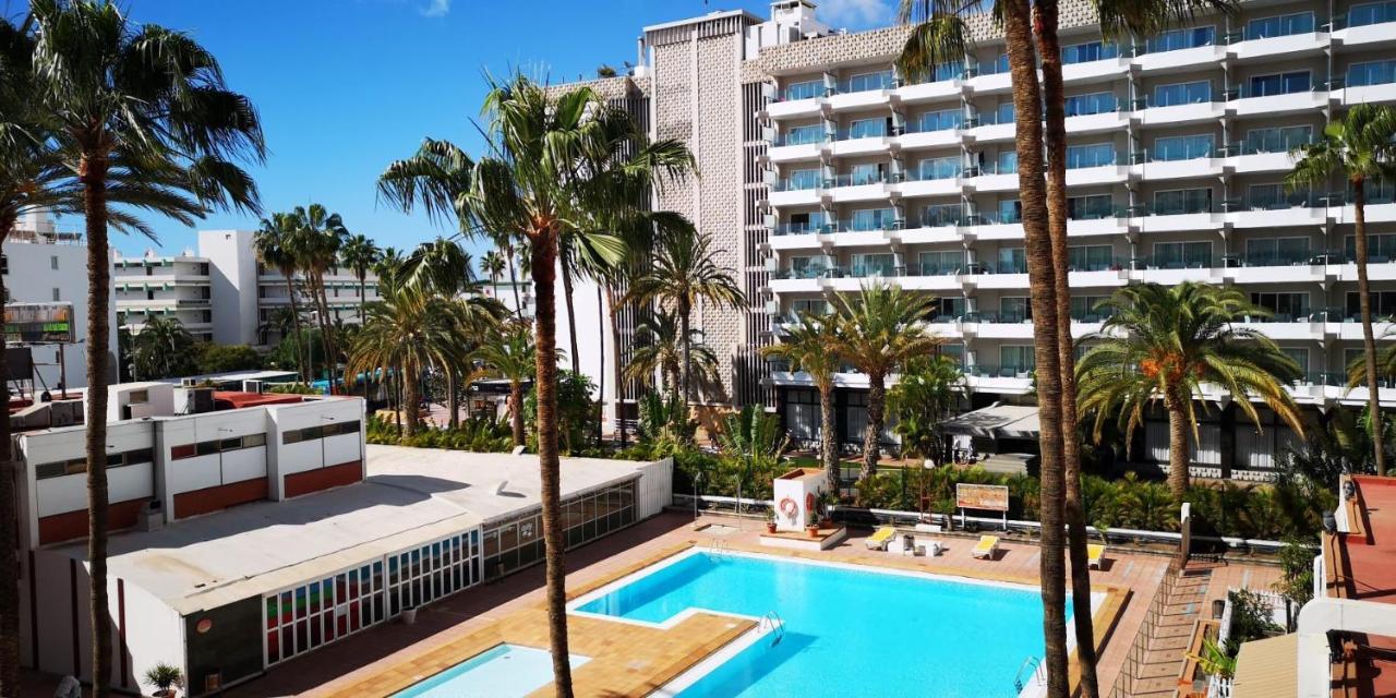 Top-Apartment, 4 Og, Seitlicher Meerblick, Mit 1 Schlafzimmer Im Herzen Von Playa Del Ingles , Gran Canaria Buitenkant foto