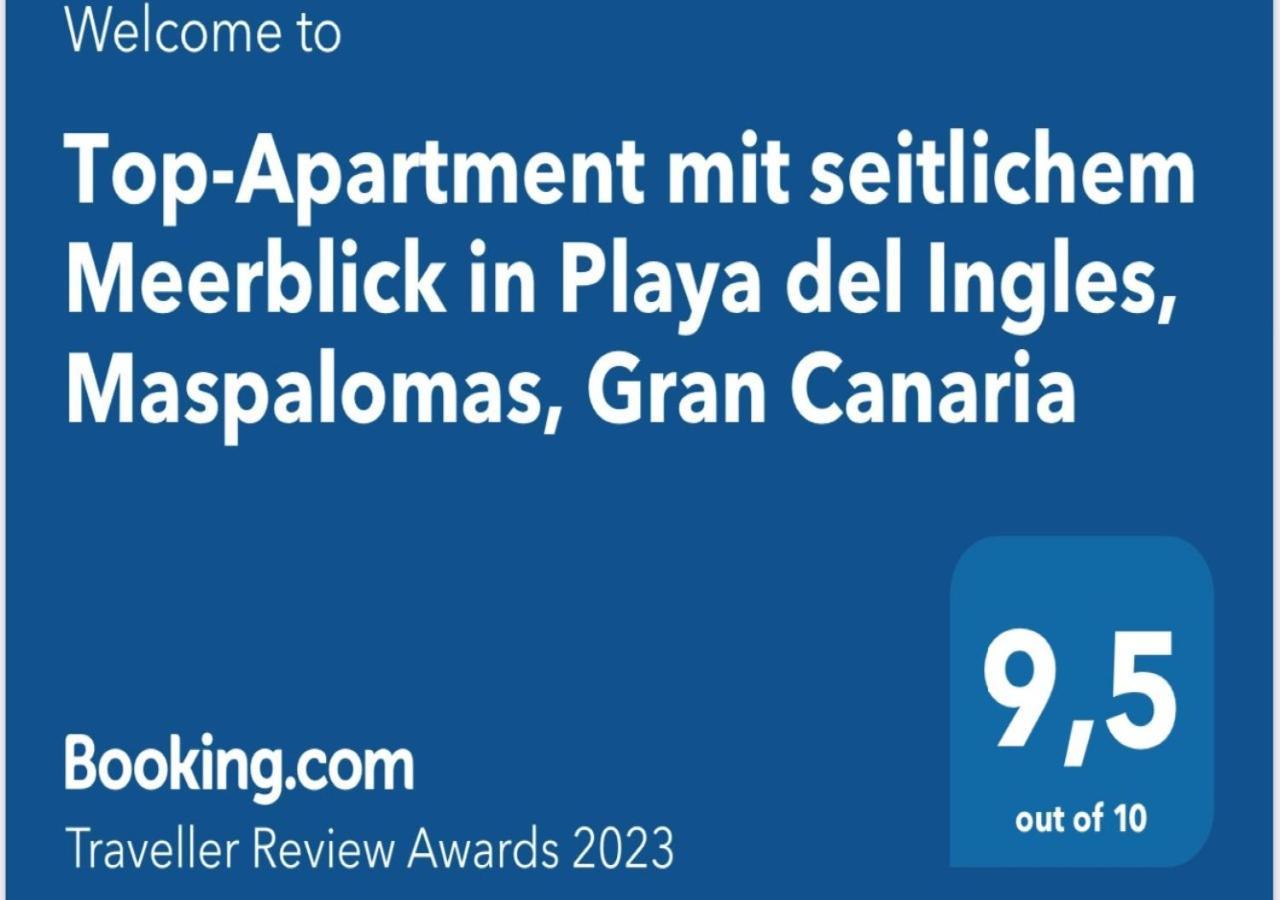 Top-Apartment, 4 Og, Seitlicher Meerblick, Mit 1 Schlafzimmer Im Herzen Von Playa Del Ingles , Gran Canaria Buitenkant foto